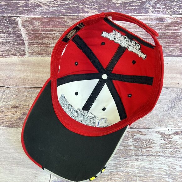 RARE Terry Labonte 44 Kelloggs Racing Hat Snapback Cap Lone Star Shark Tooth VG - Picture 12 of 15